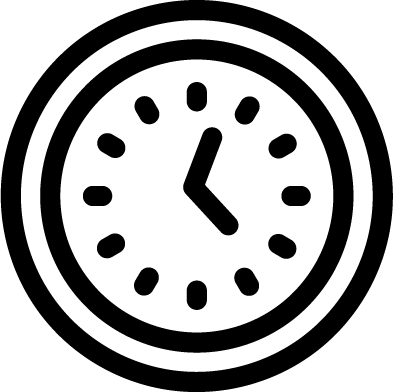 残業時間と有給取得率を示すアイコン