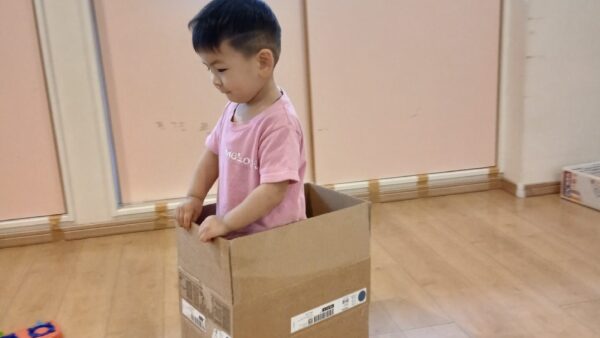 段ボールで遊ぼう！