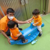 Pandaクラスの水遊び