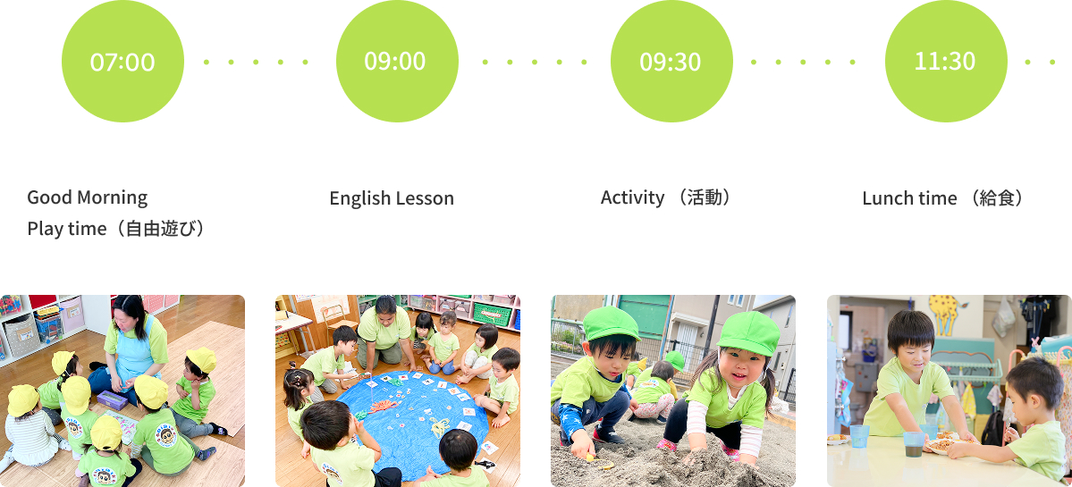 園での１日