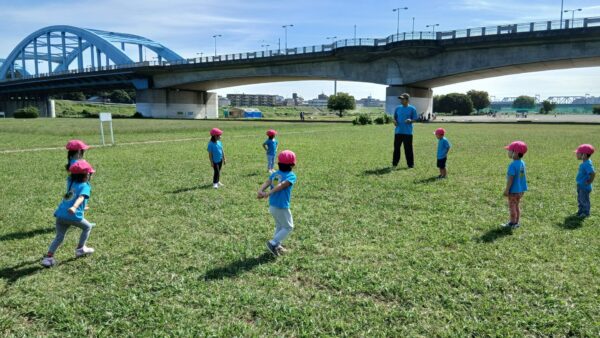 サッカーレッスン＠多摩川