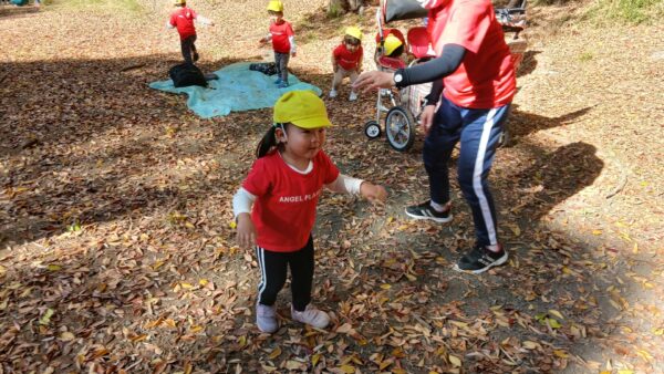 秋のお散歩と工作