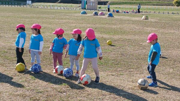 サッカーレッスン＠多摩川