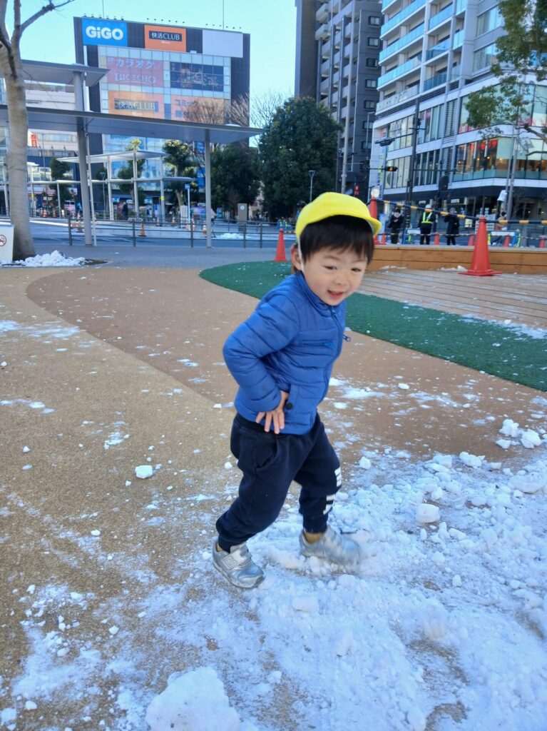 雪あそび