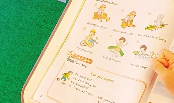 4歳児クラス　English Lesson