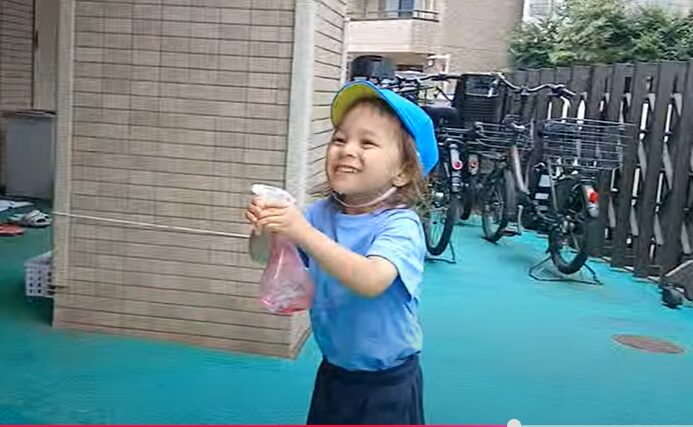 水遊び